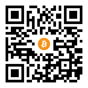 bitcoin:3PvipZVBDdvNdR3h67uxMUXQHwn47rzTQ9 black Bitcoin QR code