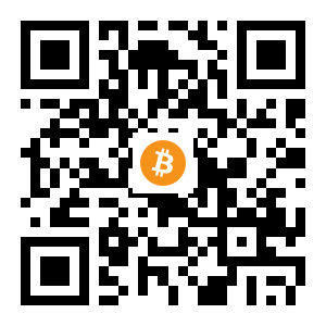 bitcoin:3Px7RZ1rUuXg7eCKFVptPrJBwAa9BkBFxW black Bitcoin QR code