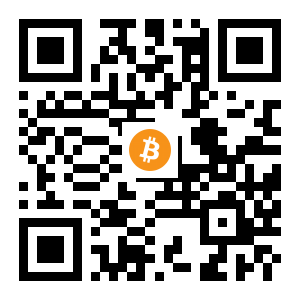 bitcoin:3PyaQ5oT9YgjukpzMUAhMs3HY2U28JGA6i black Bitcoin QR code