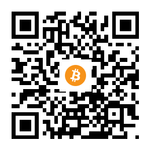 bitcoin:3Q1hVJ59nj6b34ooFZMU9tk8eaz5yAcZDE black Bitcoin QR code