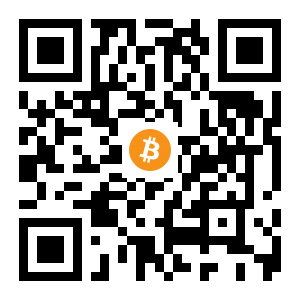 bitcoin:3Q23vYvCaKP4FixeBaX1nDTzdXuko6h8xe black Bitcoin QR code