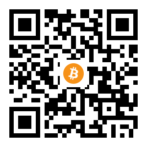 bitcoin:3Q2CwizsWBtBmjcMr9U9ffXityojNVUUv6 black Bitcoin QR code