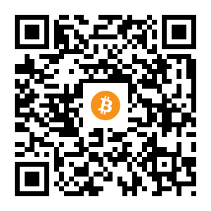 bitcoin:3Q2aPmYnB5ZQnC8mssn8oJmkPwbc22DoVx black Bitcoin QR code
