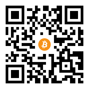 bitcoin:3Q5PuKHJYDzKi144U5nra8c2hFjXgaNoAV black Bitcoin QR code