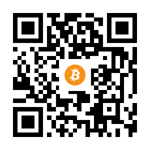 bitcoin:3Q5pKpkjtoKHFDmAHo2wYgg8taXpKZ3VVV black Bitcoin QR code