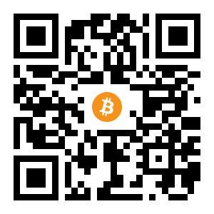 bitcoin:3Q6FNhgtESmV1SZz6tZwQ3AASSVezqKkfT black Bitcoin QR code