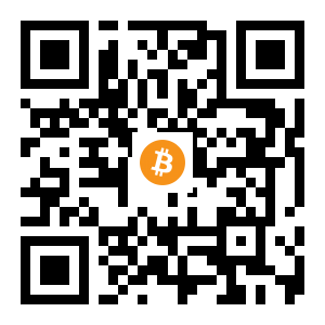 bitcoin:3Q6QTHcRudk3pzrpejWG18kmBVfSVgYYJK black Bitcoin QR code