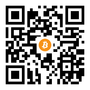 bitcoin:3Q6dy9crhaXQTHx7QTmzSffckaCi9sLyAJ black Bitcoin QR code