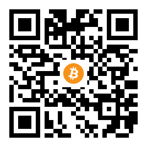 bitcoin:3Q7h4WCaYVWF4TamCAzyrVoRWo2cqHgmdo black Bitcoin QR code