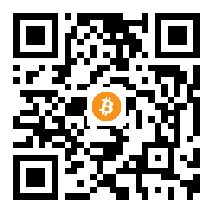 bitcoin:3Q8grieQ7jT1jFhFUP51v6k3XiK8At4Rch black Bitcoin QR code