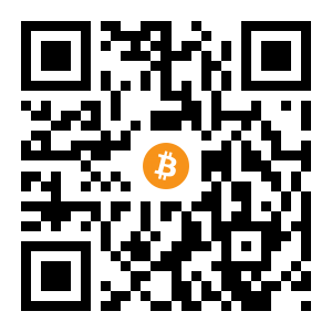 bitcoin:3Q8yud7MV34isRuLMqxHkN6MWSnzdEx8Co black Bitcoin QR code