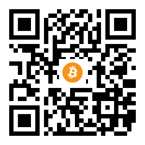 bitcoin:3Q9Eou4w9apS6ZubfN6H49qDnWbAJ4pQkv black Bitcoin QR code