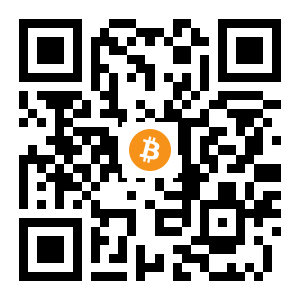 bitcoin:3QAxKmPGEogvvendHyicqqDttQCKZVpUik black Bitcoin QR code