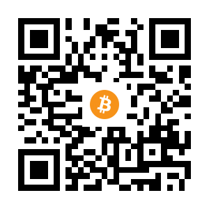 bitcoin:3QB2qhnj5Xxwhh3GKcfwQDSkL91BCCn5cp black Bitcoin QR code