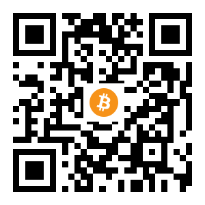 bitcoin:3QBcubzMntExg3qWEacn6NE4KRGoQbpwp2 black Bitcoin QR code