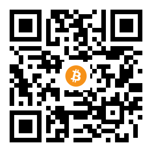 bitcoin:3QEG9W24dA2bf64sWKdSv1CK8svrCQ1af3 black Bitcoin QR code