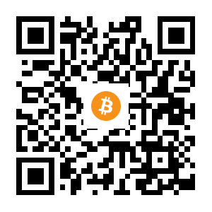 bitcoin:3QGDUe1RCvCFT4h3w6Nh1pnB6q6xTndYUW black Bitcoin QR code