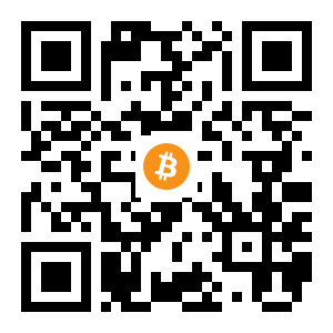 bitcoin:3QGh5jTcwCDhUmaeeV9GqmWTJBaXovU2x6 black Bitcoin QR code
