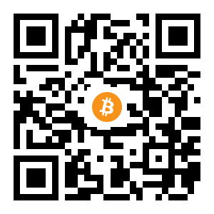 bitcoin:3QJRxpPL1BGeE8AEWrs1nveevccy8o7w1t black Bitcoin QR code