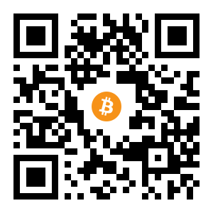 bitcoin:3QKEH1m1PnDELPzgVm5h3aiW35ZmNvWBoz black Bitcoin QR code