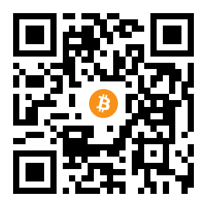 bitcoin:3QKdEtwbBtEMVgrPaoEzZinwBdR2qTD3Pb black Bitcoin QR code