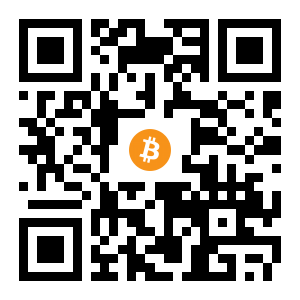 bitcoin:3QKqL8yGywh8m4iRjjbkczqgiAp2ojVRko black Bitcoin QR code