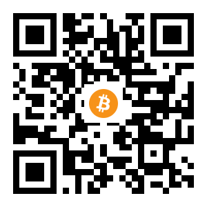 bitcoin:3QMfybGsFLDukRjhdRHDMgWgDo95b2mMj5 black Bitcoin QR code