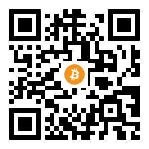 bitcoin:3QN38Lbsz9YhCStRDJHnSDiXx5LwvAk88F black Bitcoin QR code