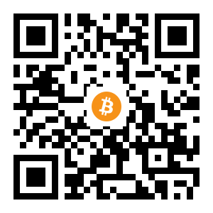 bitcoin:3QSPHj2ji6qaBk7oiyVvw8DyF9x5aXw2qd black Bitcoin QR code