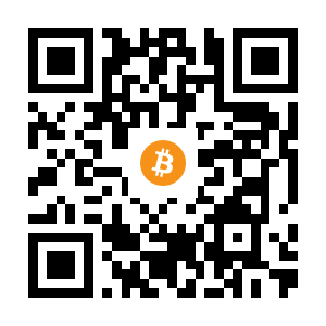 bitcoin:3QUyiuBQF46KAMM7wdnDnu8GKVQYieRQ1N black Bitcoin QR code
