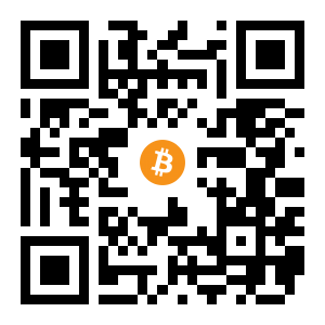 bitcoin:3QV7oiNgseqgENU3qA5CnZG4PZc9a6RGPz black Bitcoin QR code