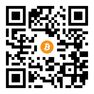 bitcoin:3QXC3auVUqfxPY4w8FU4aocMBqFhXYpaCD black Bitcoin QR code