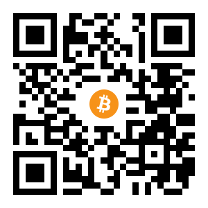 bitcoin:3QYESJzpSLbwESuSiFH6eGaNMqbbysCrga black Bitcoin QR code