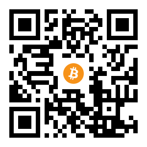 bitcoin:3QfZBJbfzPo9LedhzdKQ2uQ76cRPmgGGAW black Bitcoin QR code