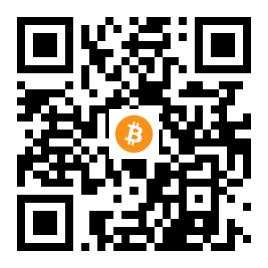 bitcoin:3Qg9k7TTE7njEtKySpqX5xw4i3yBfUzFF7 black Bitcoin QR code