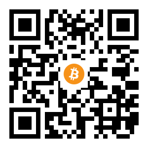 bitcoin:3QibgsFd2NyVvZaXb2kntfqwPyobJKjP5E black Bitcoin QR code