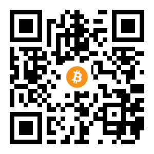 bitcoin:3QnzedHg9uzzEnQ8jHfSFYLpBVv85QXA92 black Bitcoin QR code