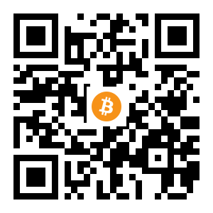 bitcoin:3QqK1M1RmB8Ru3NmGoQcM8adaCdd7E4Xn3 black Bitcoin QR code