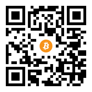 bitcoin:3Qqd7LtGYzpkSwNPx3VPq4ojM9RsN1Ruje black Bitcoin QR code