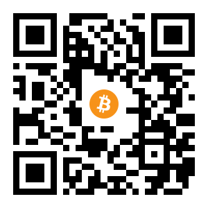 bitcoin:3QrAaL9nA7WY7zvXbVu1fw9jQDZx91xudz black Bitcoin QR code