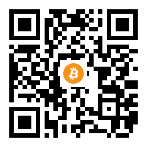bitcoin:3QrW9n4jsU56DKVDQ9LPvEhdDXhLKpWhty black Bitcoin QR code