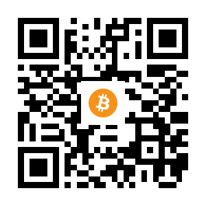 bitcoin:3Qs2vZeAEuhiaDb5K5eRhoL33tWqjR7S2C black Bitcoin QR code