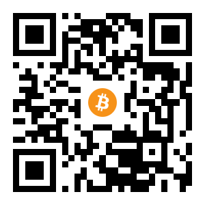 bitcoin:3QsGsAXQ4rqRNvh5pEW55hf3F9PEyb7rVq black Bitcoin QR code