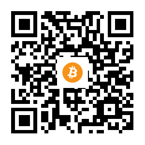 bitcoin:3QsTnKJzPEve83ABrFng5hf45gj1SnUGnp black Bitcoin QR code
