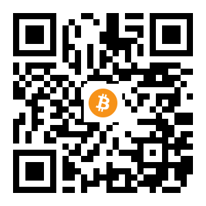 bitcoin:3QsdWhbNh79GQ4sNUaZfGqHeZraSHfw8Ro black Bitcoin QR code
