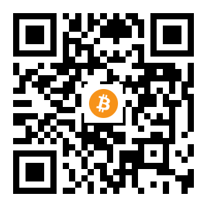 bitcoin:3Qw6XrH2tq5B2nzu111auAfyLvshja3bK1 black Bitcoin QR code