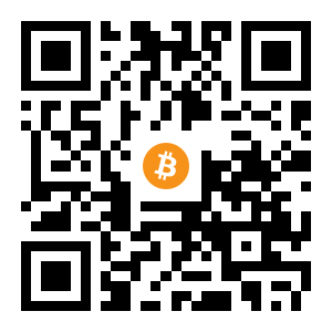 bitcoin:3QwiCsnBTED6FdkHXUz2uG9D7WRnYD3UWM black Bitcoin QR code