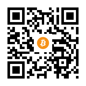 bitcoin:3QxT4p6kbqayC75FHU5ZNsUQmoXpzDmzfF black Bitcoin QR code
