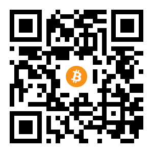 bitcoin:3QxTXXMmGMtBUfjr8BUfmPc7vxWqsK13Aw black Bitcoin QR code
