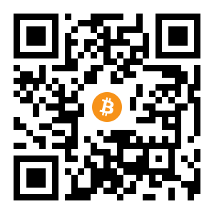 bitcoin:3Qy9MhNMBrarj3U9jdT37TjPBT4jeiYD3e black Bitcoin QR code